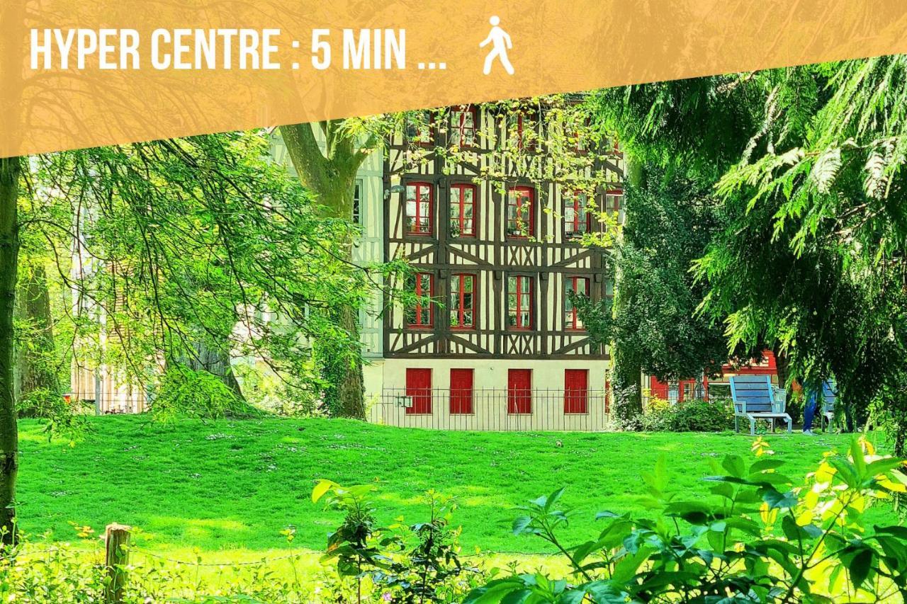 Centre-Ville Le Nid D'Amour Jacuzzi Appartement Rouen Dış mekan fotoğraf