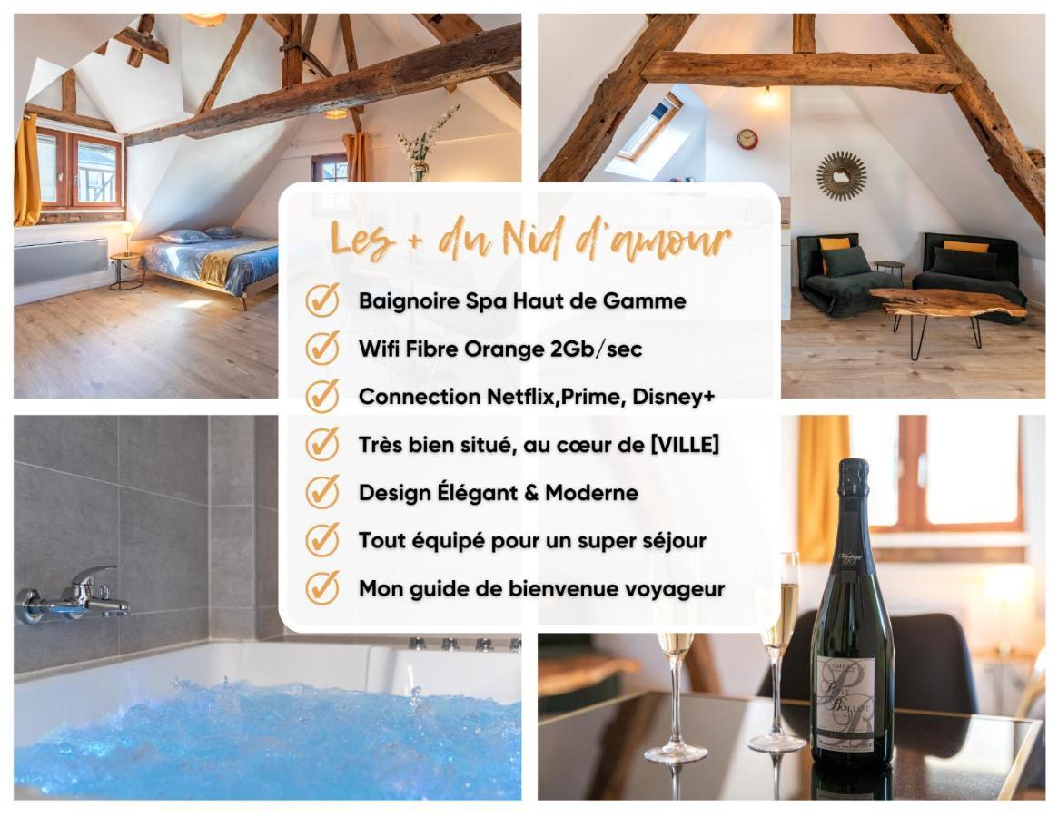 Centre-Ville Le Nid D'Amour Jacuzzi Appartement Rouen Dış mekan fotoğraf